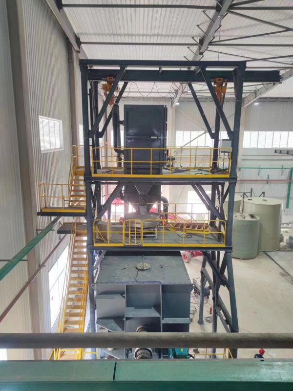 鋰電池黑粉篩分混合生產(chǎn)線